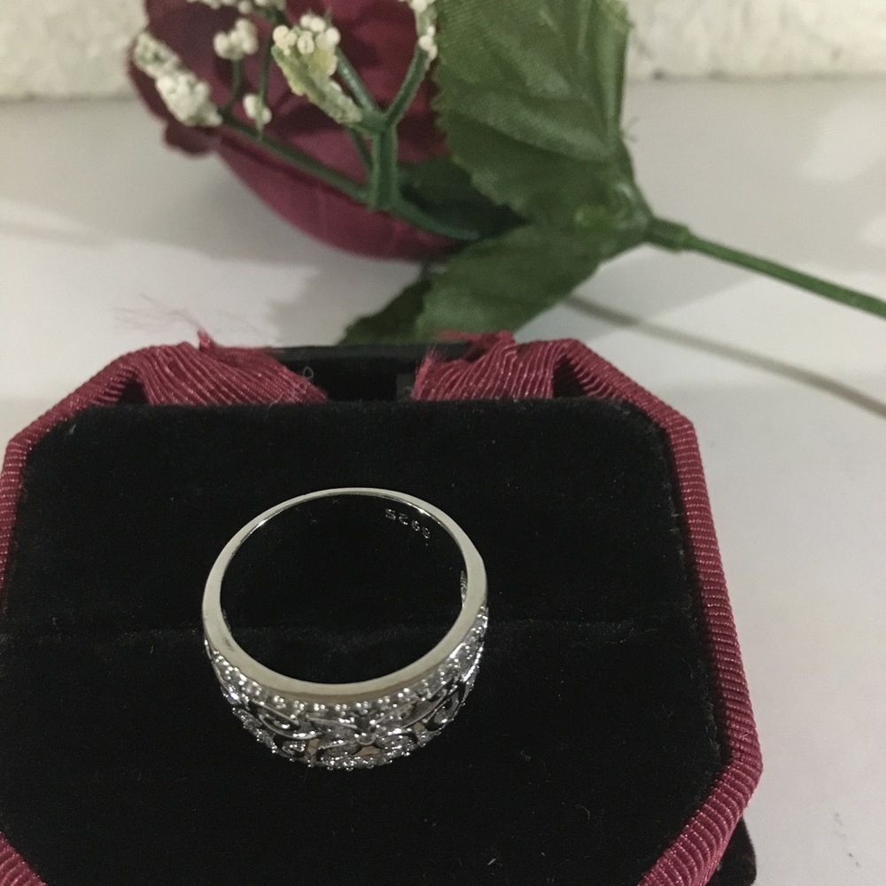 925 SILVER RING SIZE 7 - Picture 2 of 5